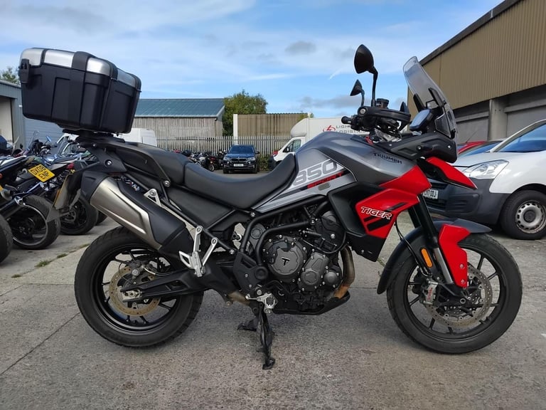 2021 21 TRIUMPH TIGER 850 SPORT 11k MILES ENDURO TOURER NEW MOT TFT SCREEN
