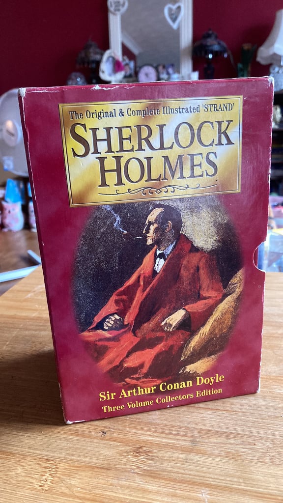 THE ORIGINAL AND COMPLETE ILLUSTRATED SHERLOCK HOLMES : 3 VOLUME BOOK SET 
