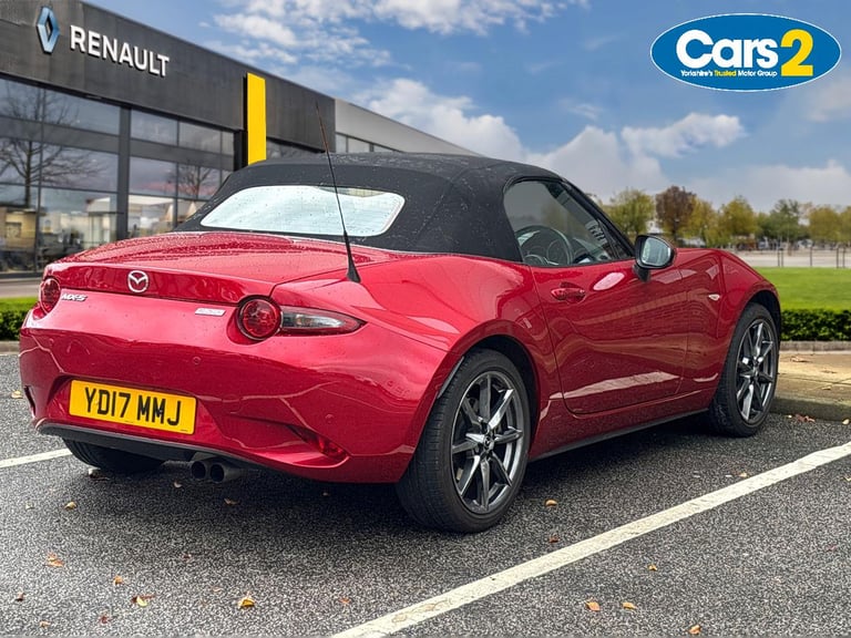 2017 Mazda MX-5 2.0 Sport Nav 2dr CONVERTIBLE PETROL Manual