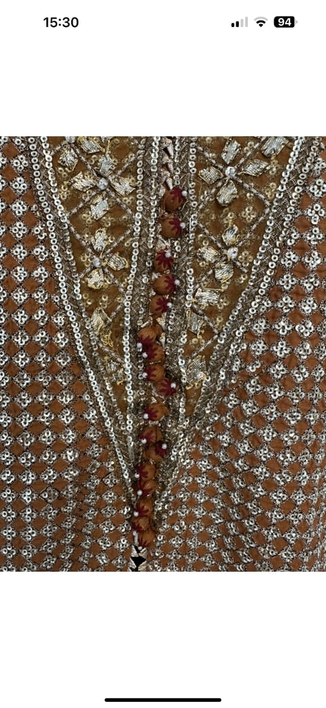 Ethnic Pakistani Lengha Suit size XS with tags Indian Pakistani Designer Dress