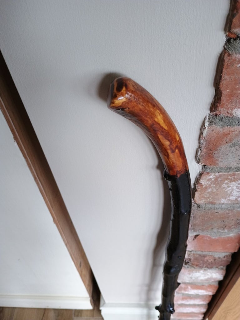 Irish Handcrafted blackthorn walking stick 