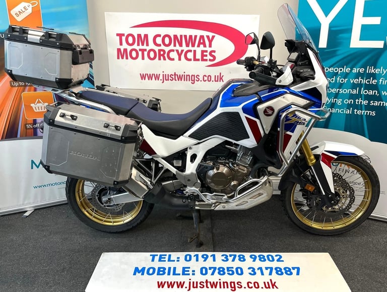 HONDA CRF1100 AFRICA TWIN ADVENTURE SPORT, 2020(69), 2 OWNERS, 28,679 MILES, FSH