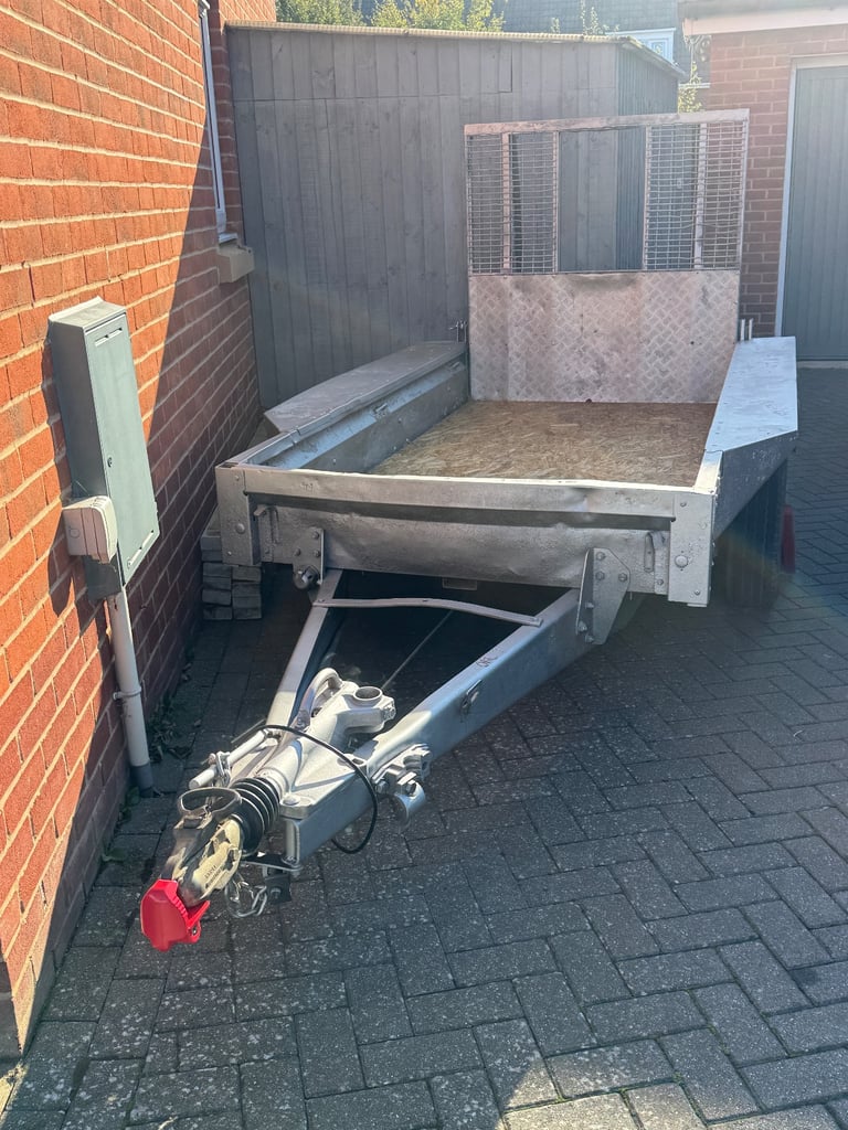 Ifor Williams plant trailer 