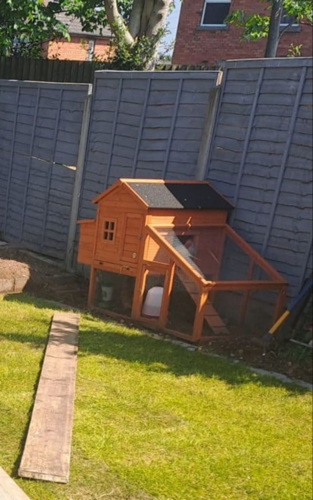 Chicken house and run