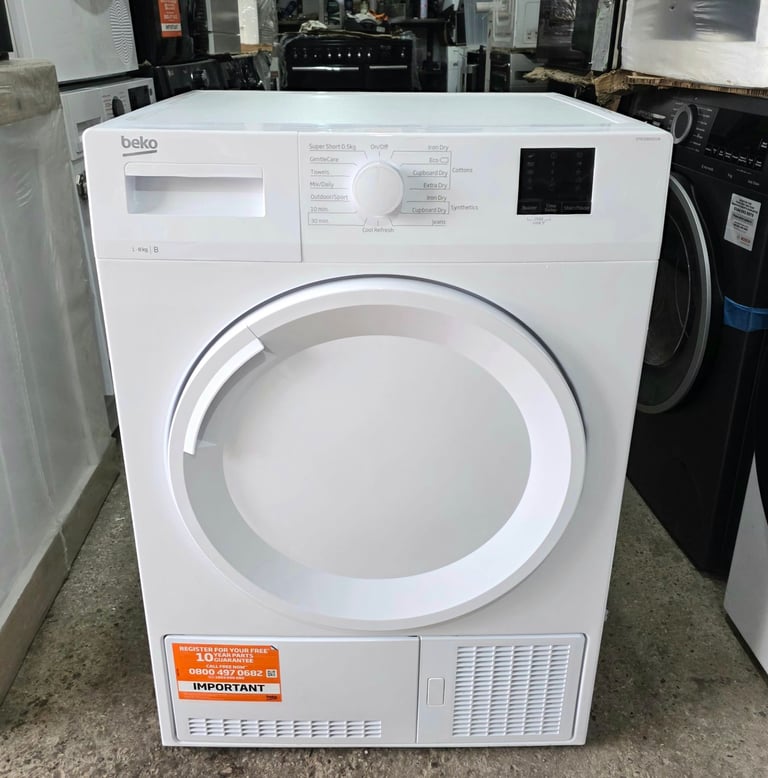 image for Beko Condenser Dryer 8kg - Free local delivery 