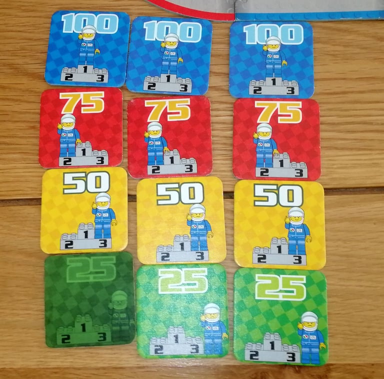 Lego Racers Super Speedway Board Game 2001 Rose Art