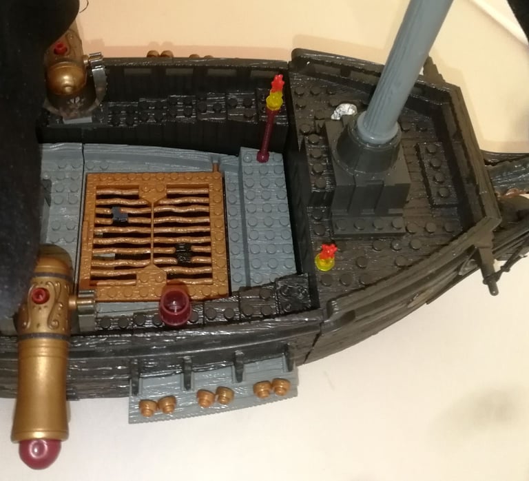 Mega Bloks 1017 Black Pearl Ship Pirates Of The Caribbean Dead Man's Chest
