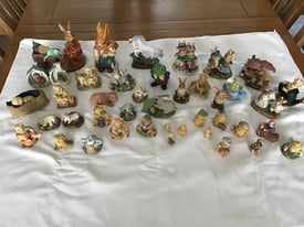 Forty cute animal ornaments in very good condition 