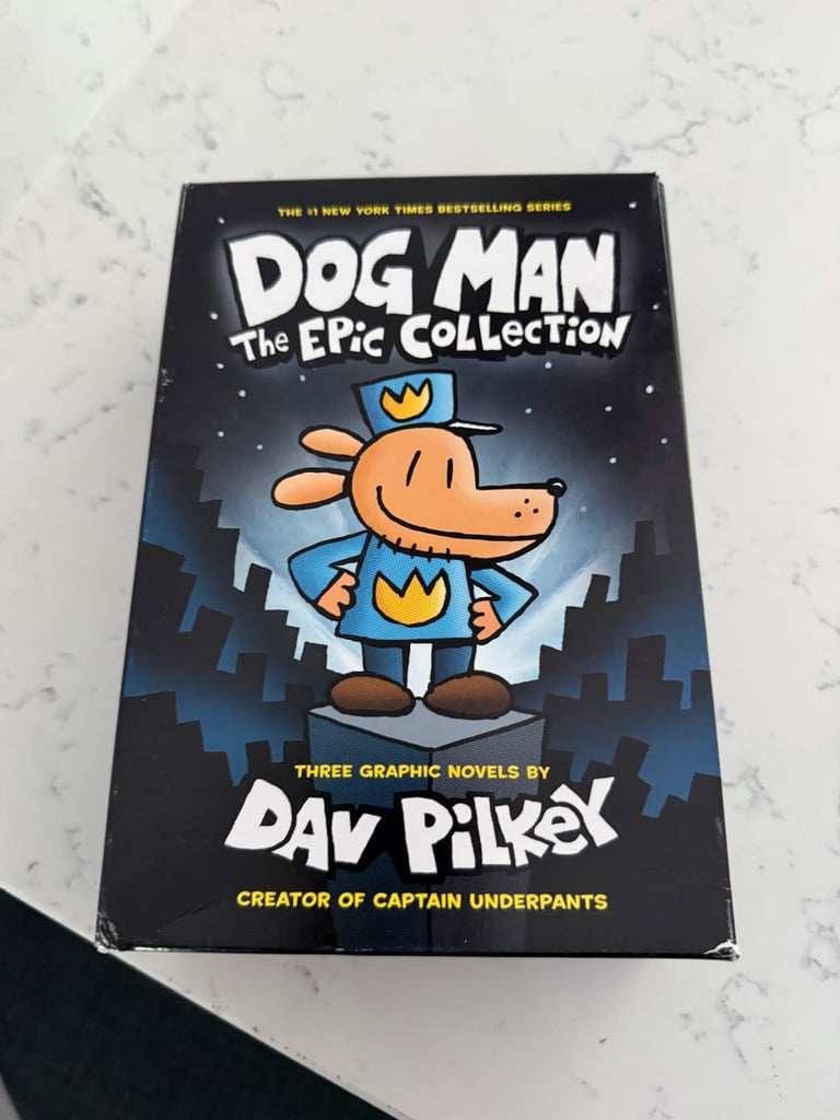 image for Kids Dog Man books