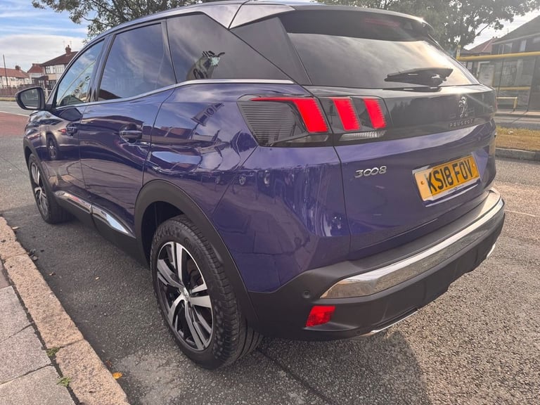 2018 Peugeot 3008 1.5 BlueHDi GT Line SUV 5dr Diesel Manual Euro 6 (s/s) (130 ps) HATCHBACK Diese...