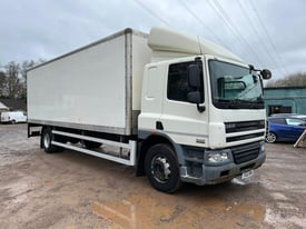 DAF TRUCKS CF65 [Phone number removed]ton box truck with tail lift Manaul 