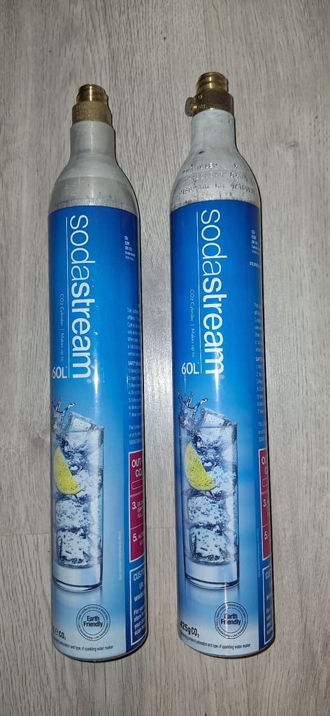 image for gas cylinders for soda stream 