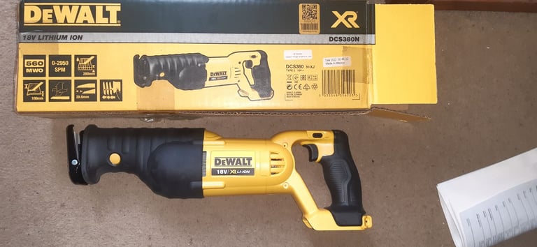 New DeWalt recipro saw bare
