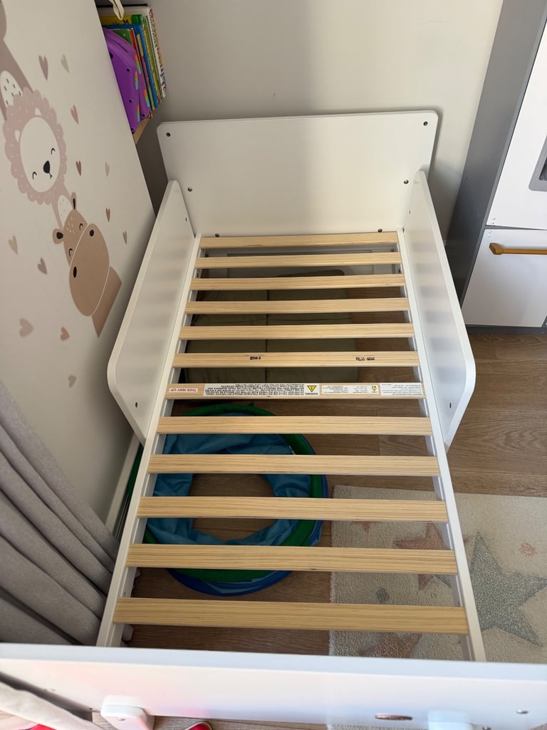 Boori Natty Cot Bed in White 