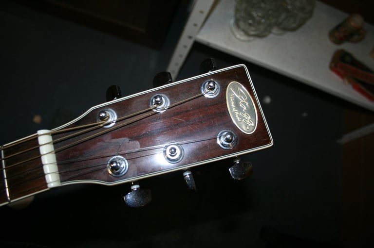 Semi Acoustic Guitar with case 