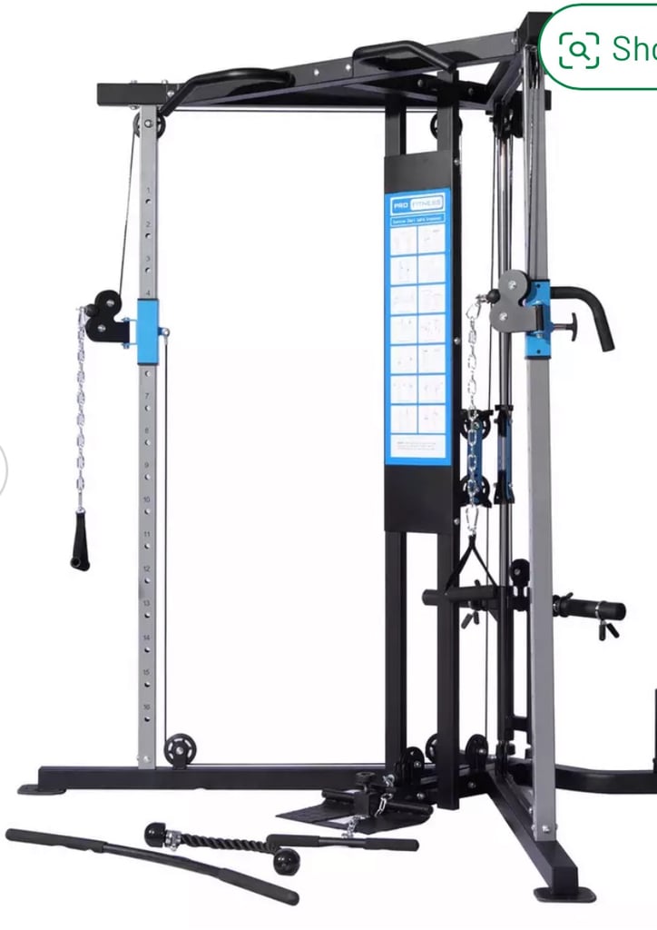 Plate loaded cable machine 