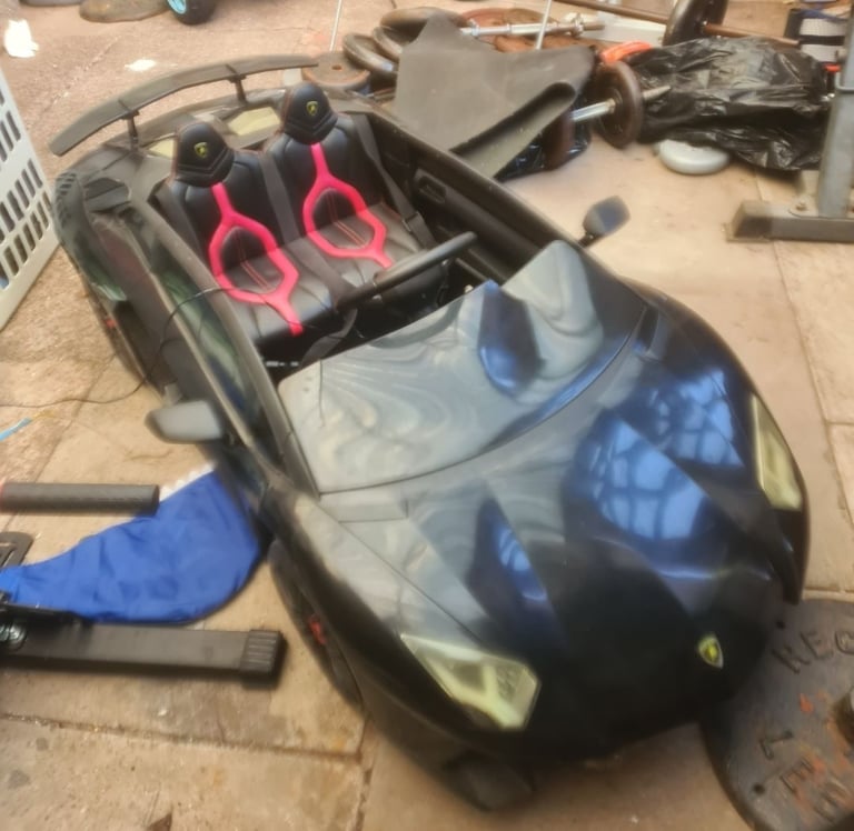 image for Kids Lamborgini Roadster 24v. Hardly used