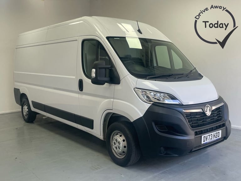 2023 Vauxhall Movano 3500 Prime L3 H2 LWB 2.2 Turbo D 140ps Panel Van Diesel Manual