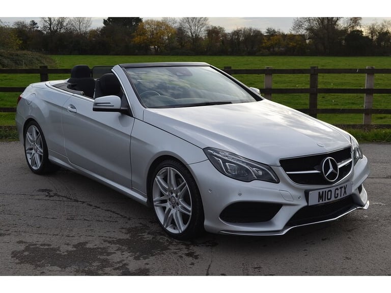 image for 2017 Mercedes-Benz E Class E350d AMG Line Edition 2dr 9G-Tronic CONVERTIBLE DIESEL Automatic