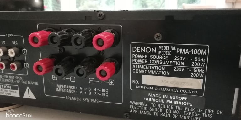 Denon PMA-100M Integrated Amplifier Hi-Fi Precision Audio