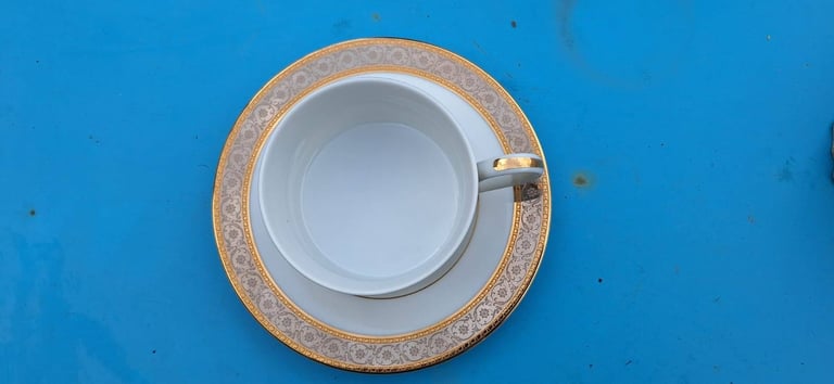 Vintage Sango Classic Lace Collection Cup + Plate