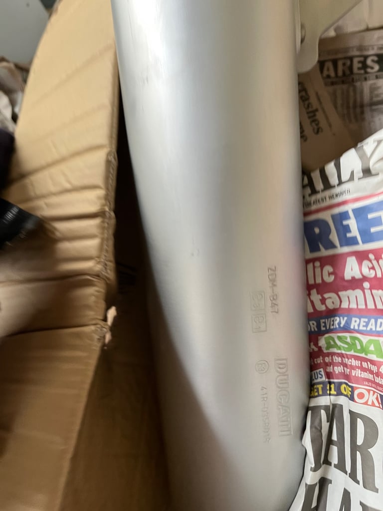 image for Pair of Ducati silencers