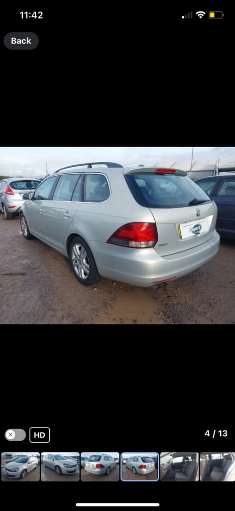 2011 Volkswagen Golf mk6 1.4 tsi dsg BREAKING 