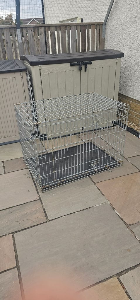 XL - Extra Large dog crate double door 