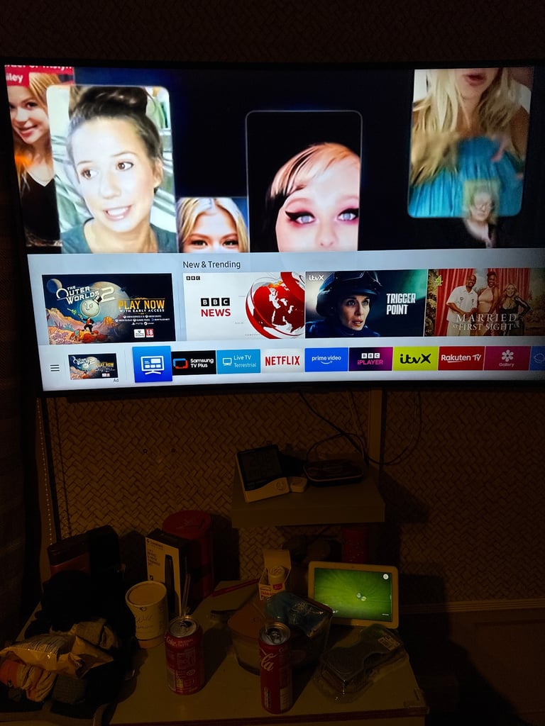 Samsung curve smart tv 50”