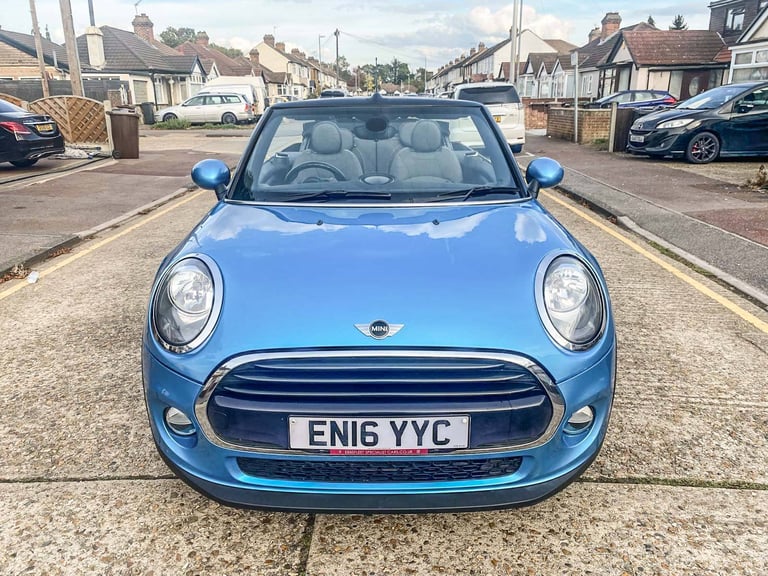 2016 MINI COOPER CONVERTIBLE 1.5 PETROL ONLY 54k MILES NEWER F57 MODEL, ULEZ COMPLIANT f55 f56