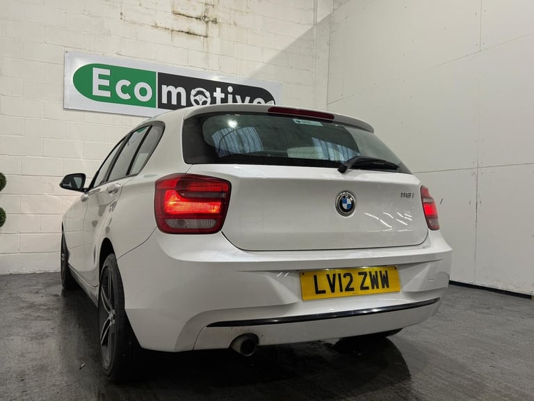 2012 BMW 1 Series 1.6 116i Sport Auto Euro 5 (s/s) 5dr HATCHBACK Petrol Automatic