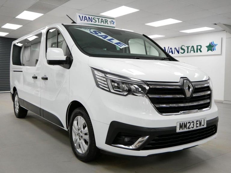 2023 RENAULT TRAFIC 30 2.0 DCI 170 BHP LONG SPORT EDC AUTOMATIC 9 SEATER
