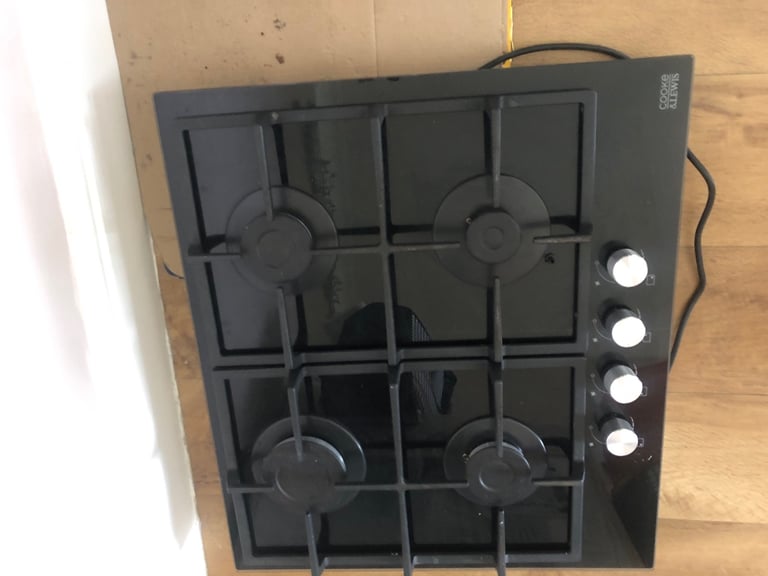 image for Cooke &Lewis gas glass hob 59cm