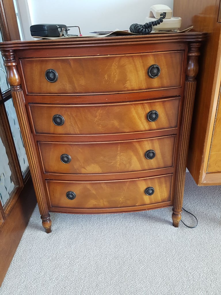 image for Vintage reproduction small chest of drawers
