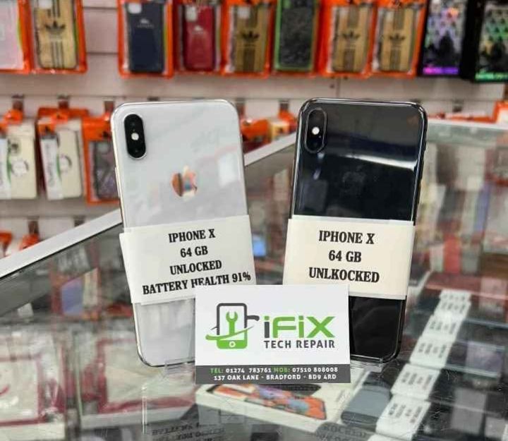 image for iPhone X 64 GB Black/Silver