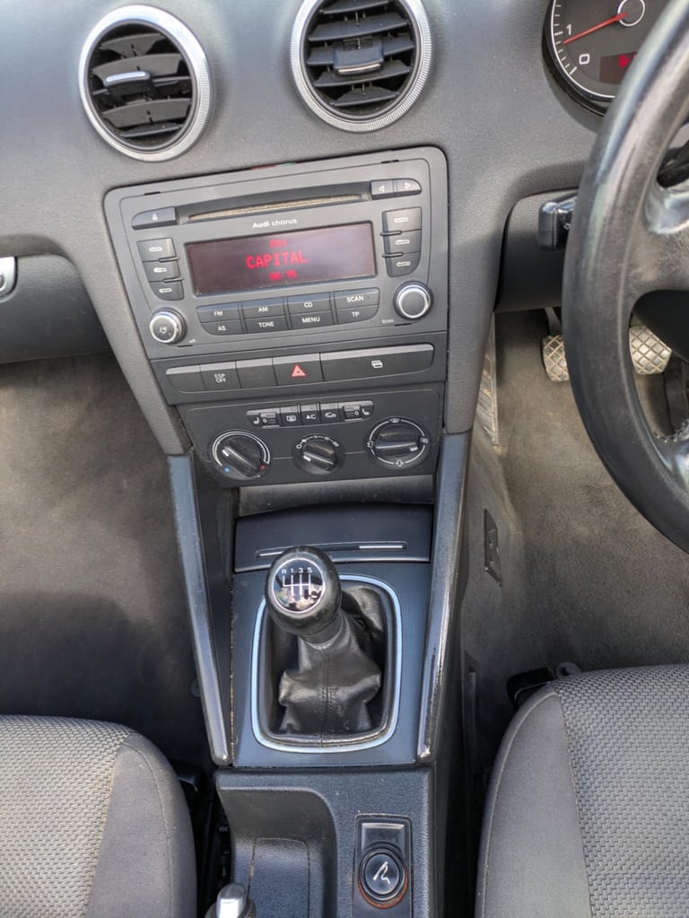 2008 Audi A3 1.8 T FSI 2dr CONVERTIBLE Petrol Manual