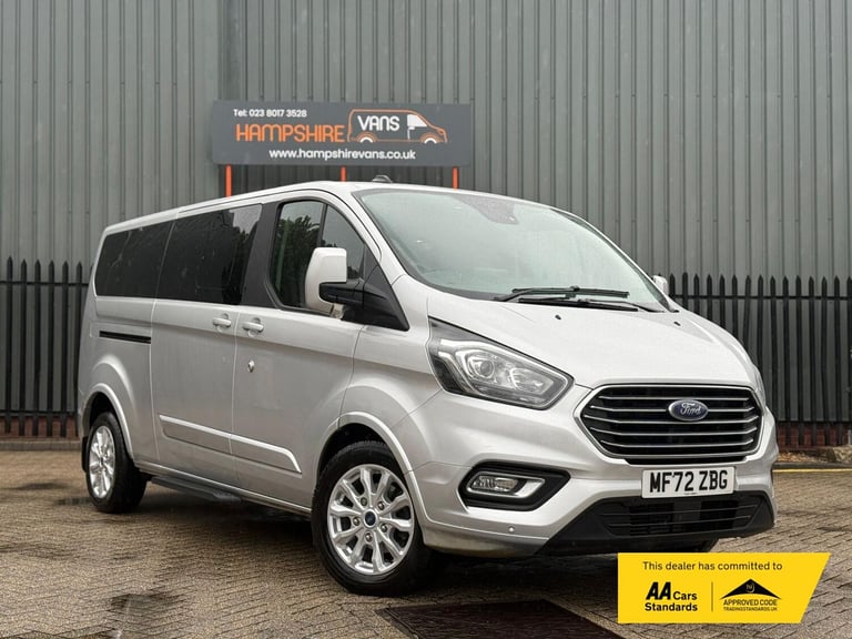 image for 2022 Ford Tourneo Custom 2.0 320 EcoBlue Titanium Minibus Double Cab 5dr Diesel Manual L2 Euro 6 ...