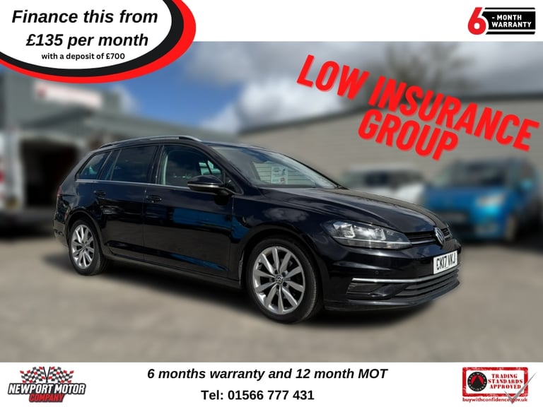 2017 Volkswagen Golf 1.6 TDI GT 5dr ESTATE Diesel Manual