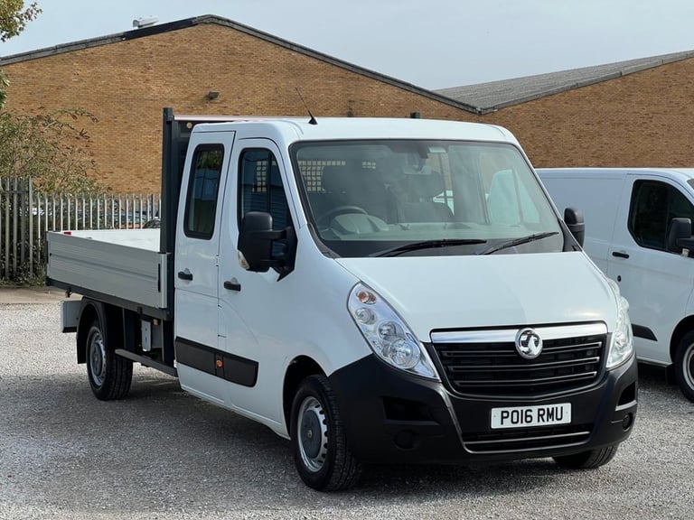 image for 2016 Vauxhall Movano F3500 L3H1 2.3 CDTI CRC DROPSIDE CREWCAB/DROPSIDE Diesel Manual