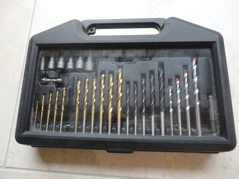 38 Mixed Drill & Screwdriver Bit Set