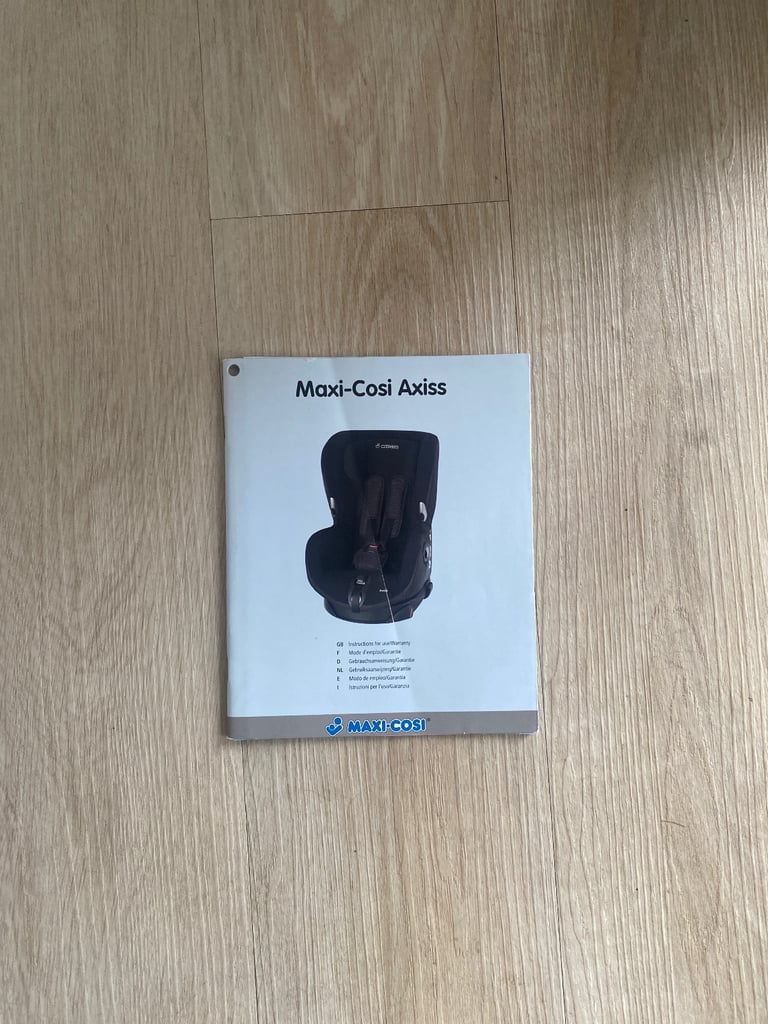 Maxi-cosi Axiss car seat 