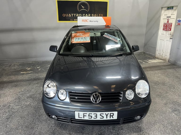 2003 Volkswagen Polo 1.4 SE Hatchback 5dr Petrol Automatic (182 g/km, 75 bhp) Hatchback Petrol Au...