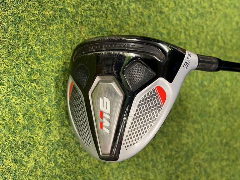image for TAYLORMADE M6 3 WOOD 15’ LOFT. REG FLEX. GOOD CONDITION
