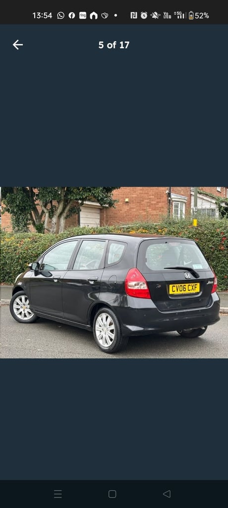 Honda, JAZZ, Hatchback, 2006, Semi-Auto, 1339 (cc), 5 doors