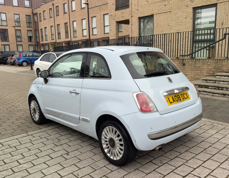 Fiat, 500, Hatchback, 2008, Manual, 1242 (cc), 3 doors