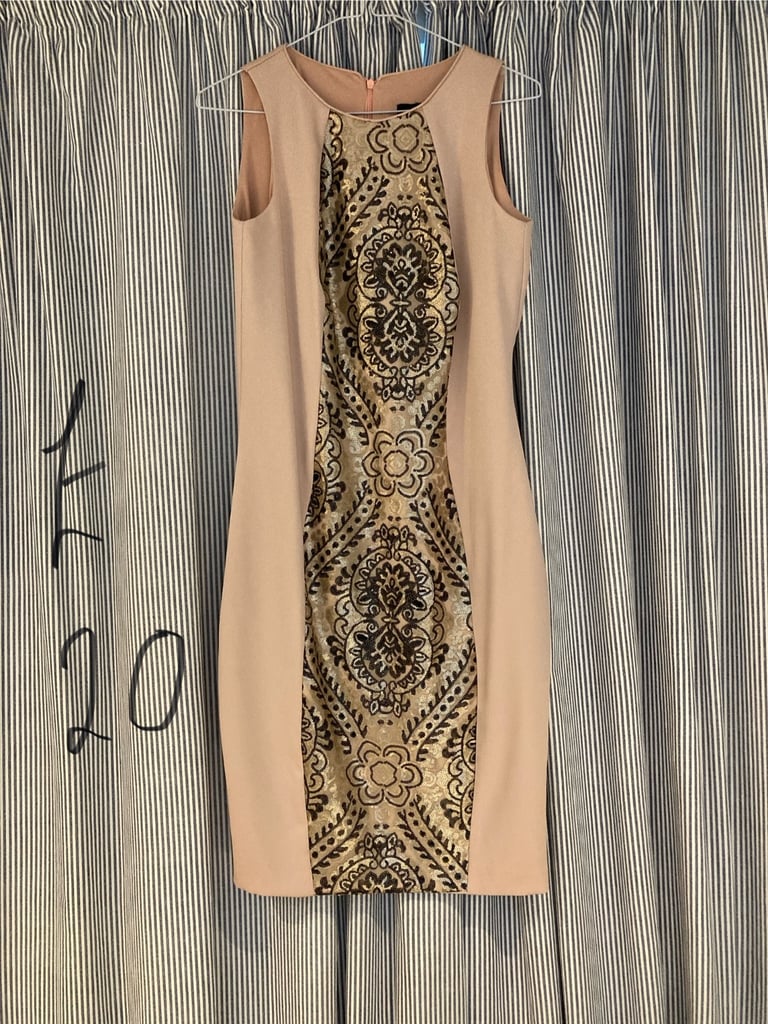 image for blush coloured dress 