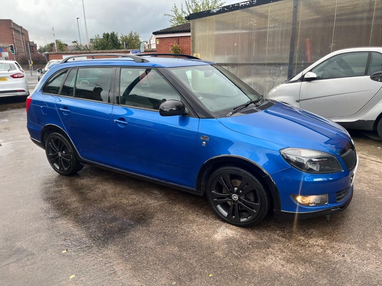 SKODA FABIA 1.2 TSI Monte Carlo in Race Blue 2013