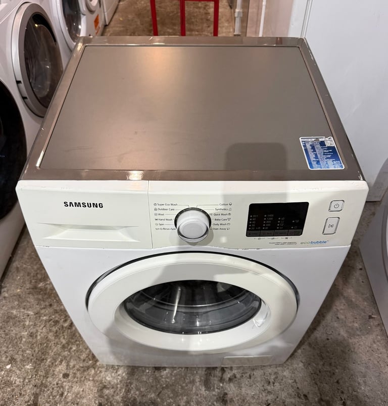 Samsung 9kg ecobubble Washing Machine With Free Delivery N Warranty 