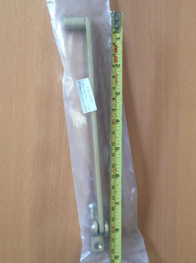 image for Two brass window stays