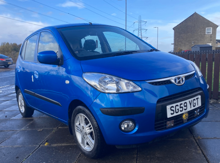 Hyundai, I10, Hatchback, 2009, Other, 1248 (cc), 5 doors